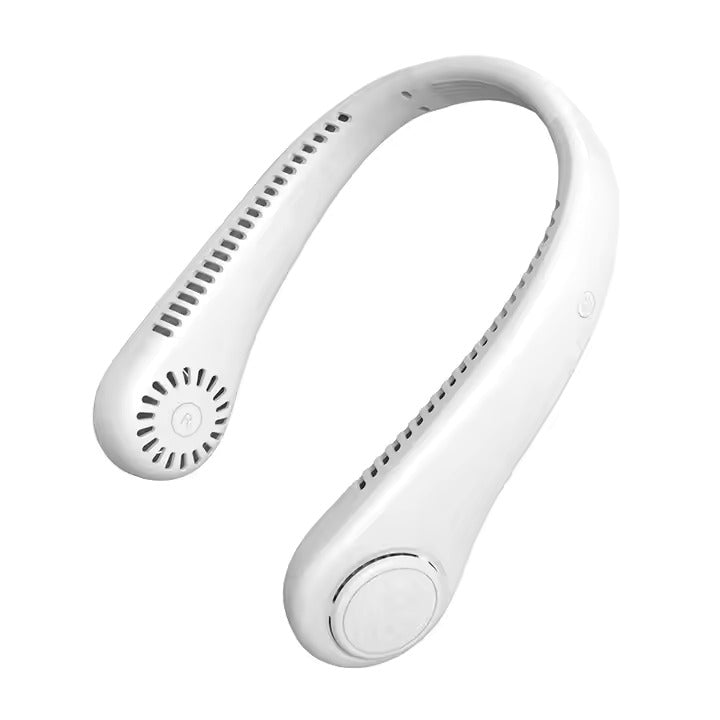 Portable Neck Fan | Air Cooler – Lightweight, Bladeless, Rechargeable Fan for Summer Comfort