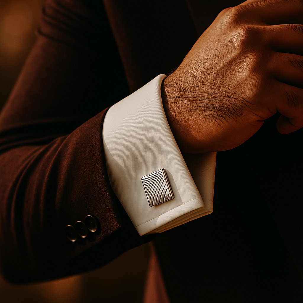 Cufflink-100 Brass
