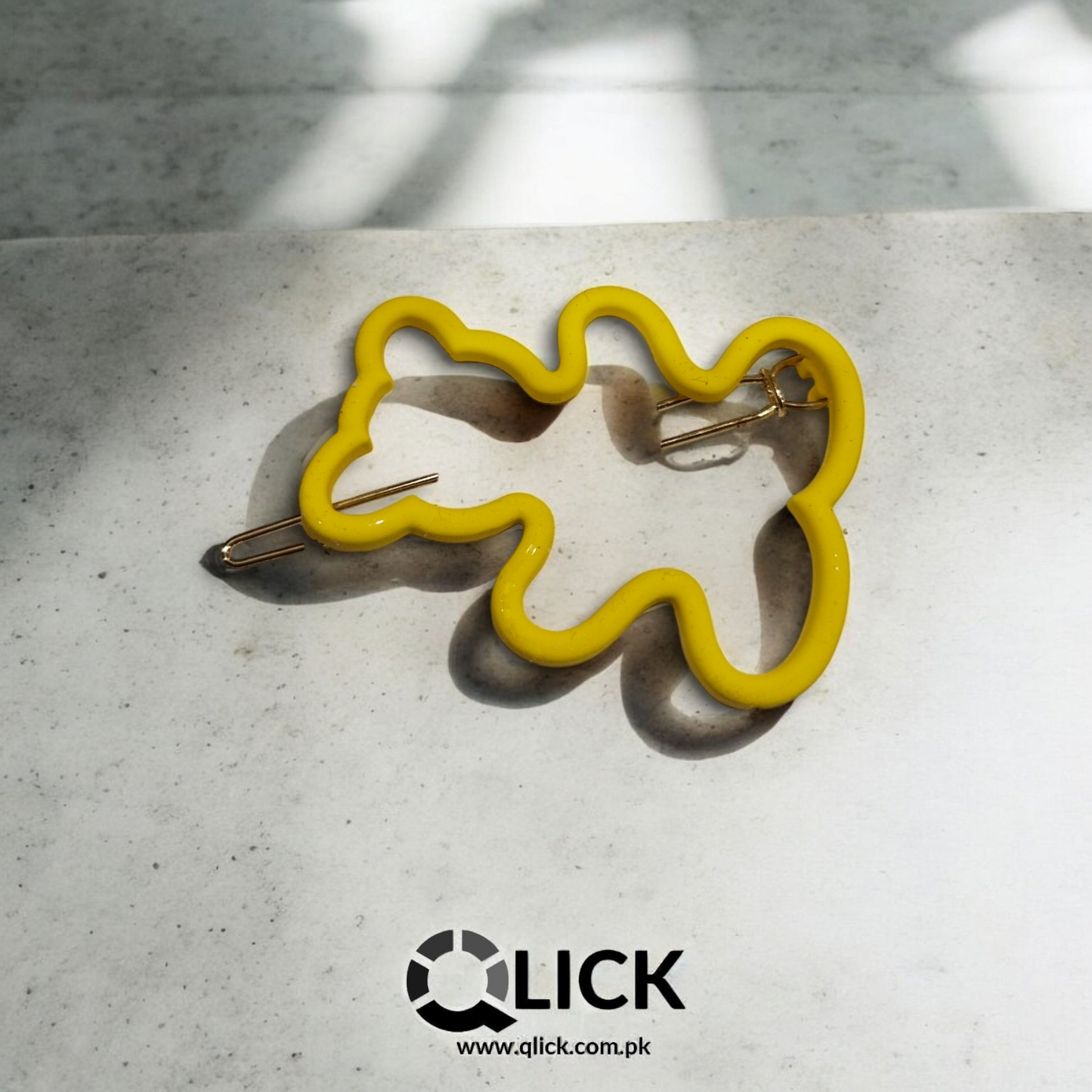 Rubberized Cute Hair Clip