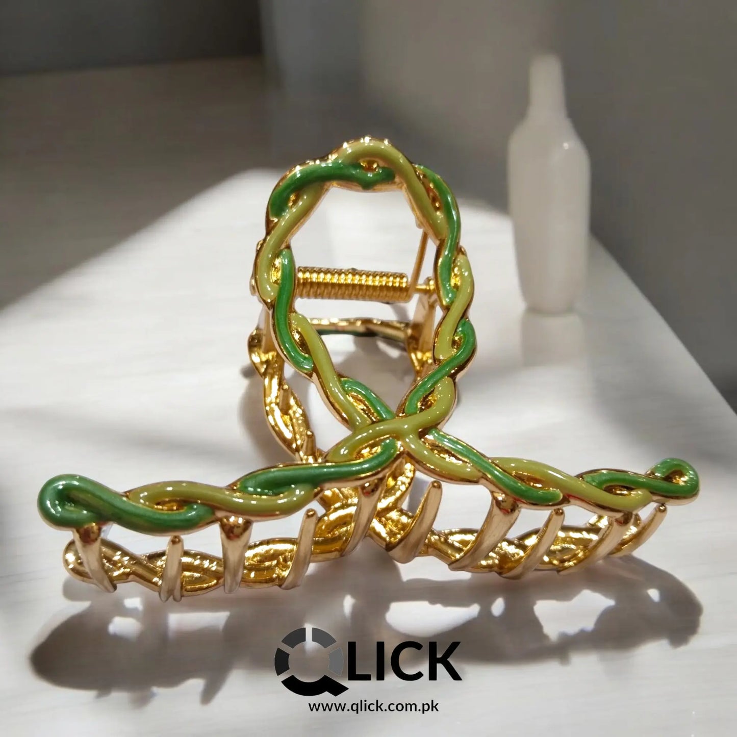 Braided Metal Hair Claw
