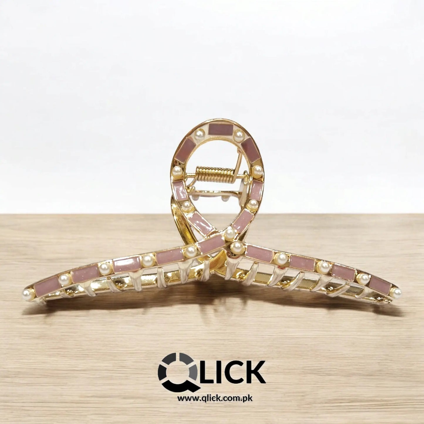 Pearl Metal Hair Claw