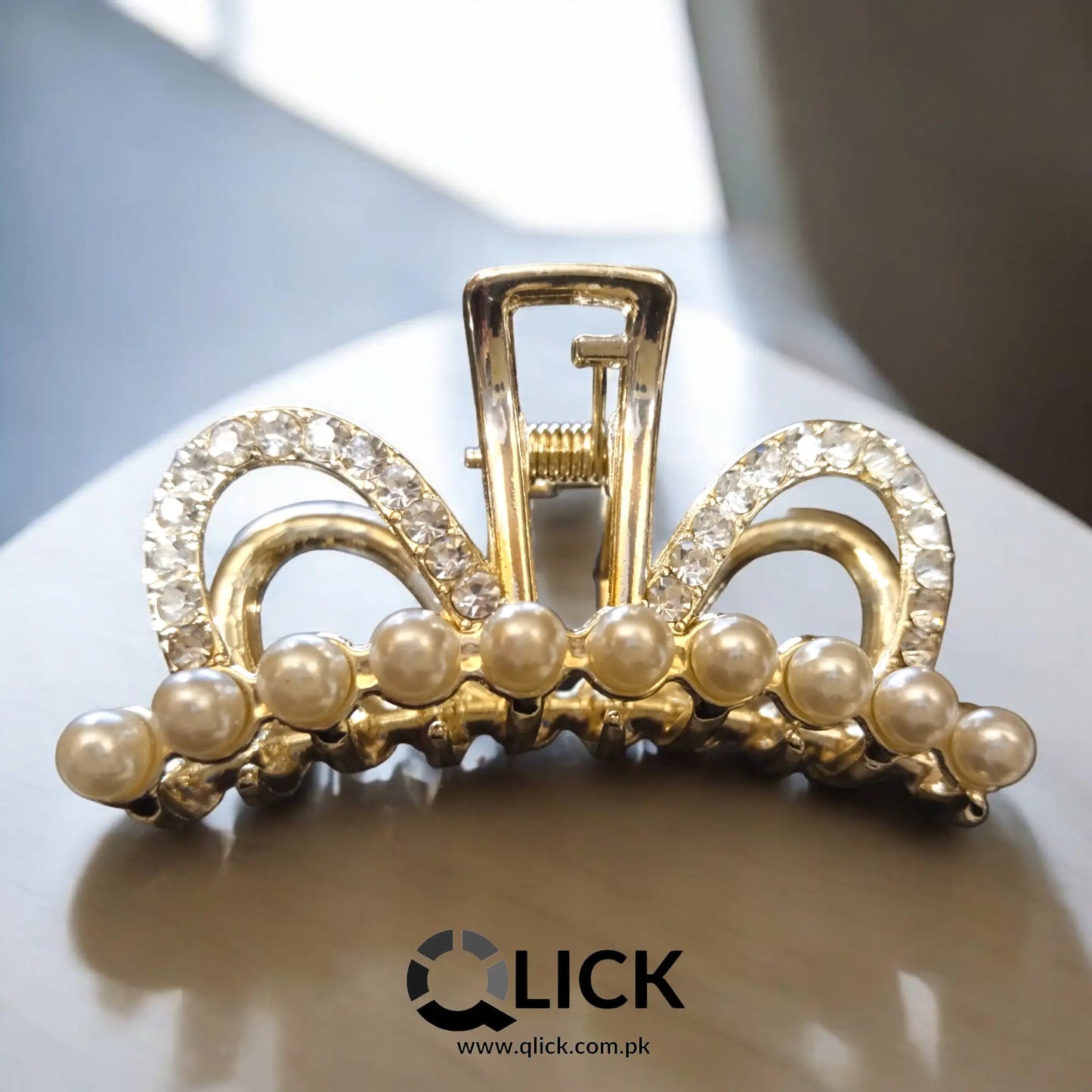 Crown Shaped Metal Hair Claw/ Grip