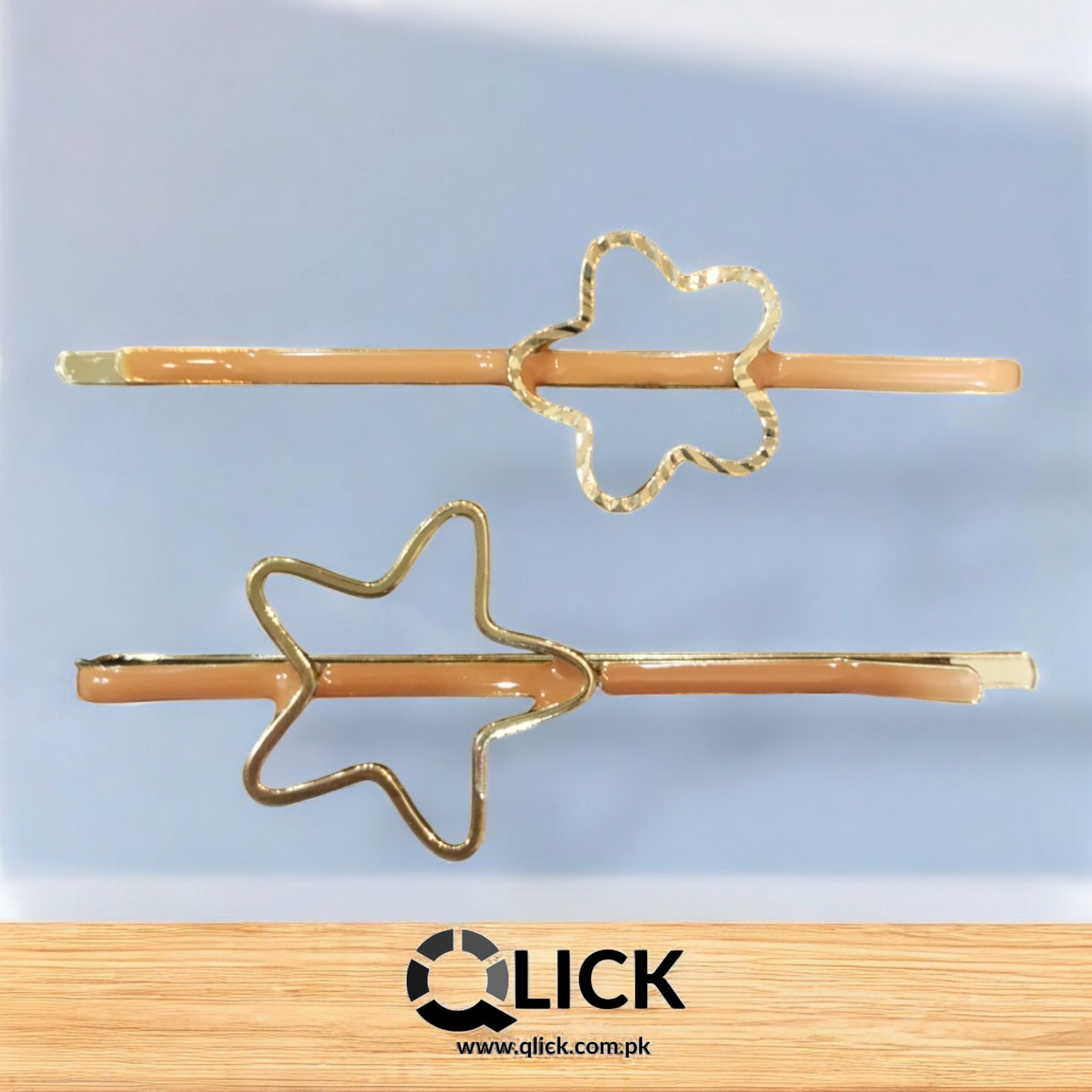 Star Bobby Pins (pair)