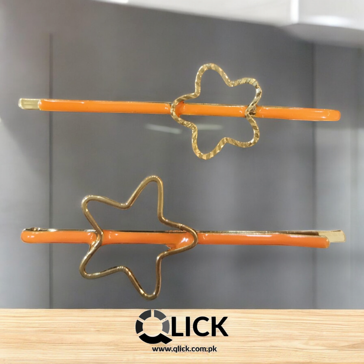 Star Bobby Pins (pair)