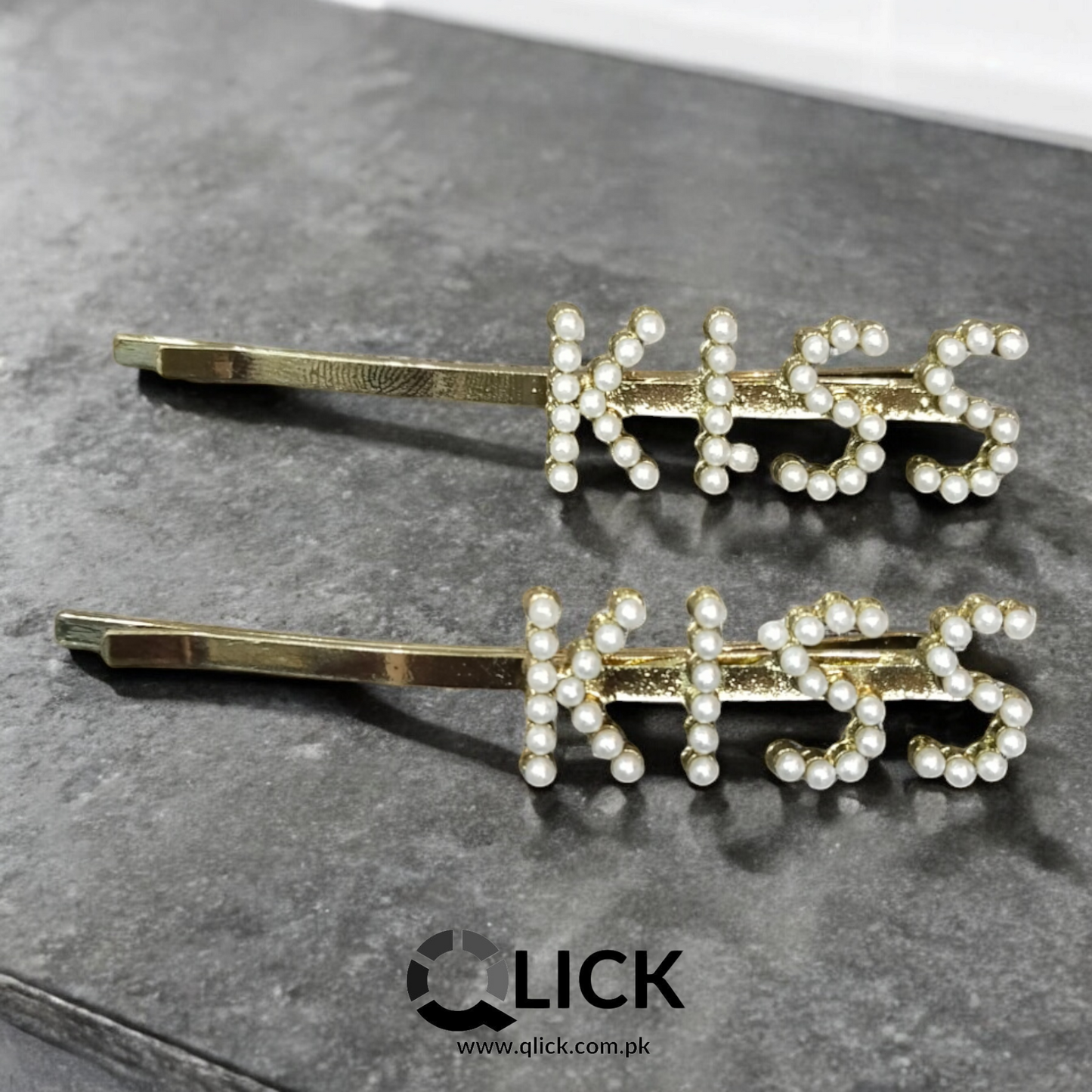 Kiss Metal Hair Pins (pair)