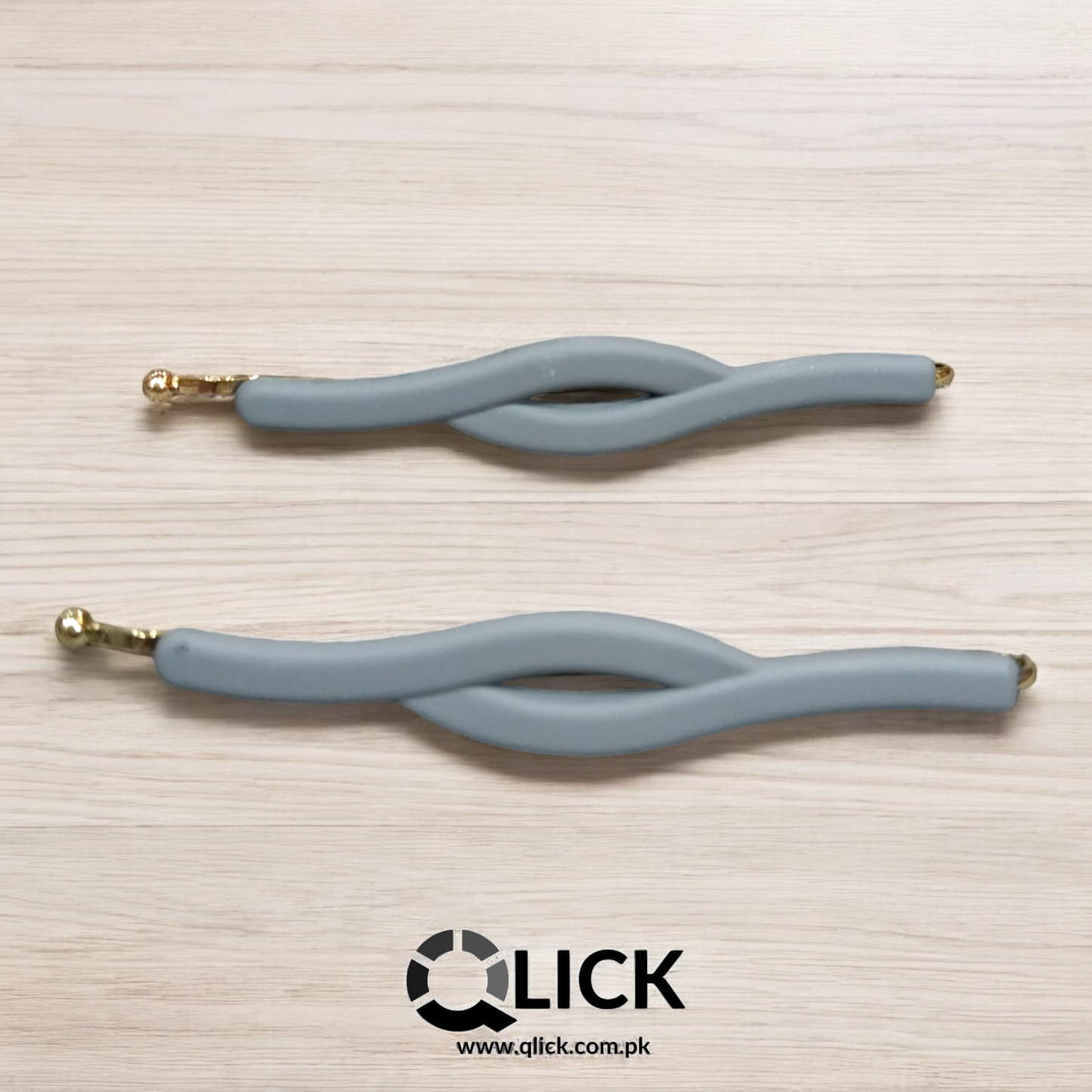 Soft Rubberized Hair Pins (pair)