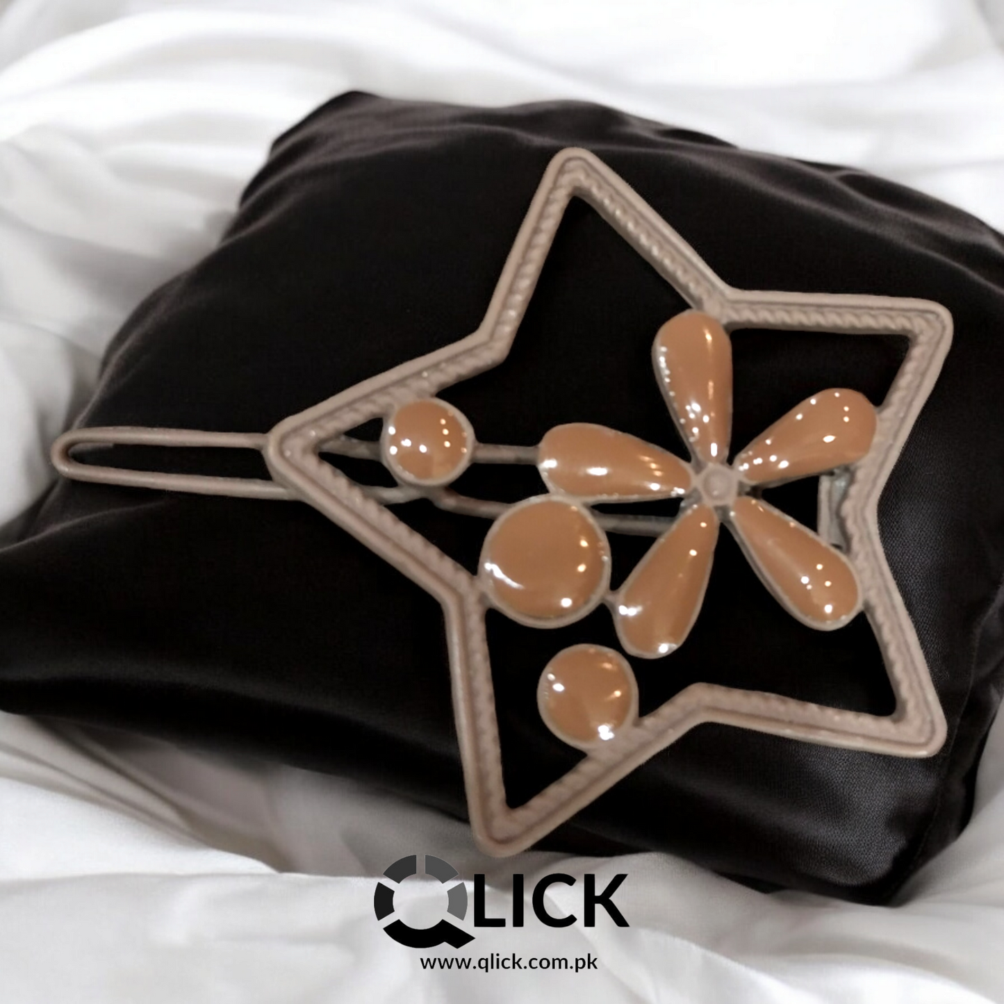 Rubberized Cute Hair Clip