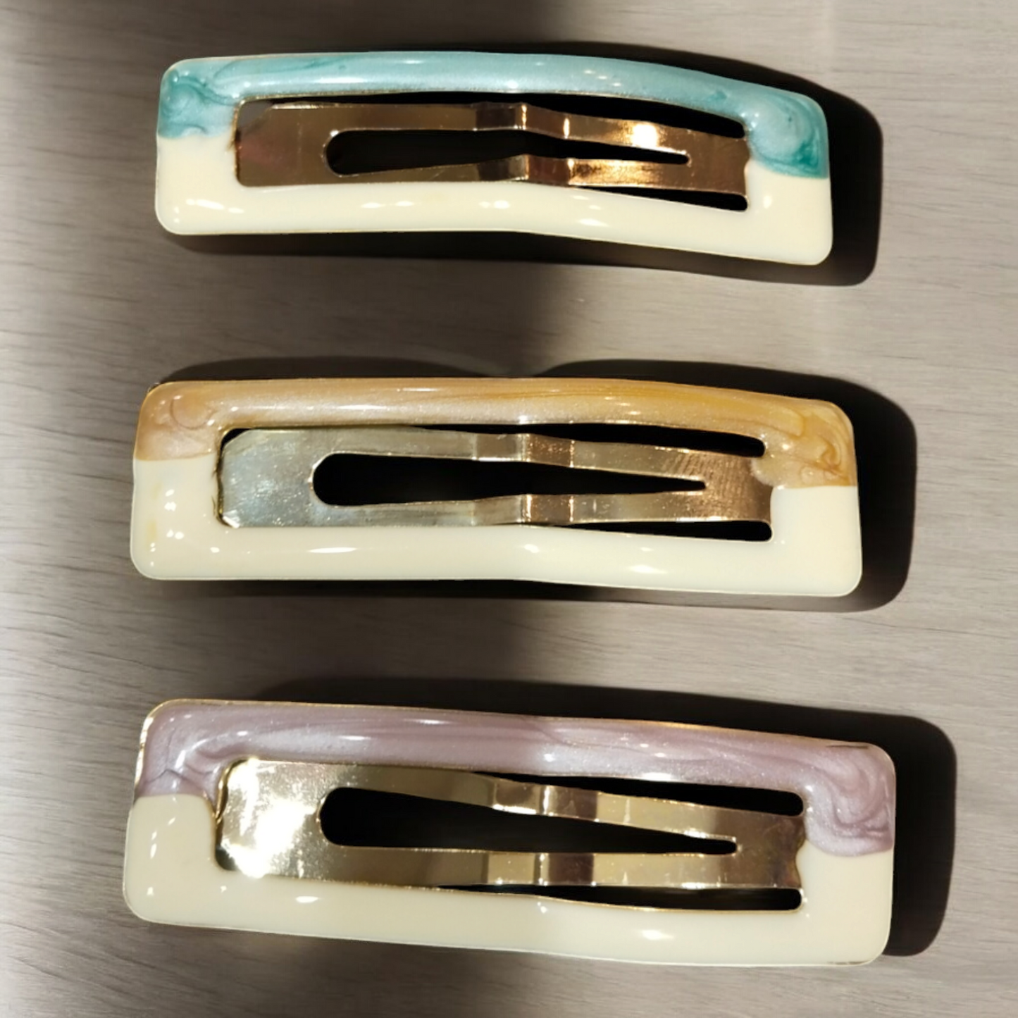 Tic Tac Hair Pins set of 3