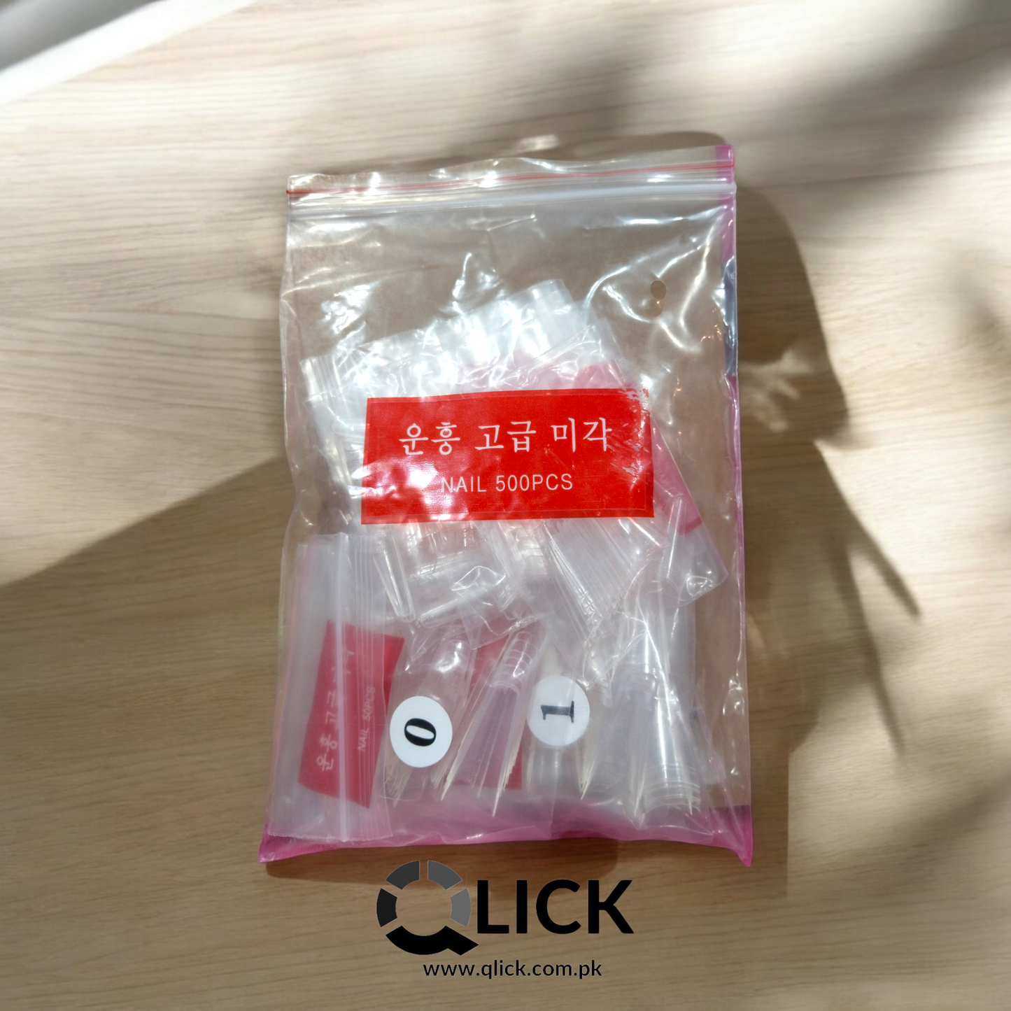 500pcs-Acrylic Nail tips/Soft Gel Tips French Nail Extension