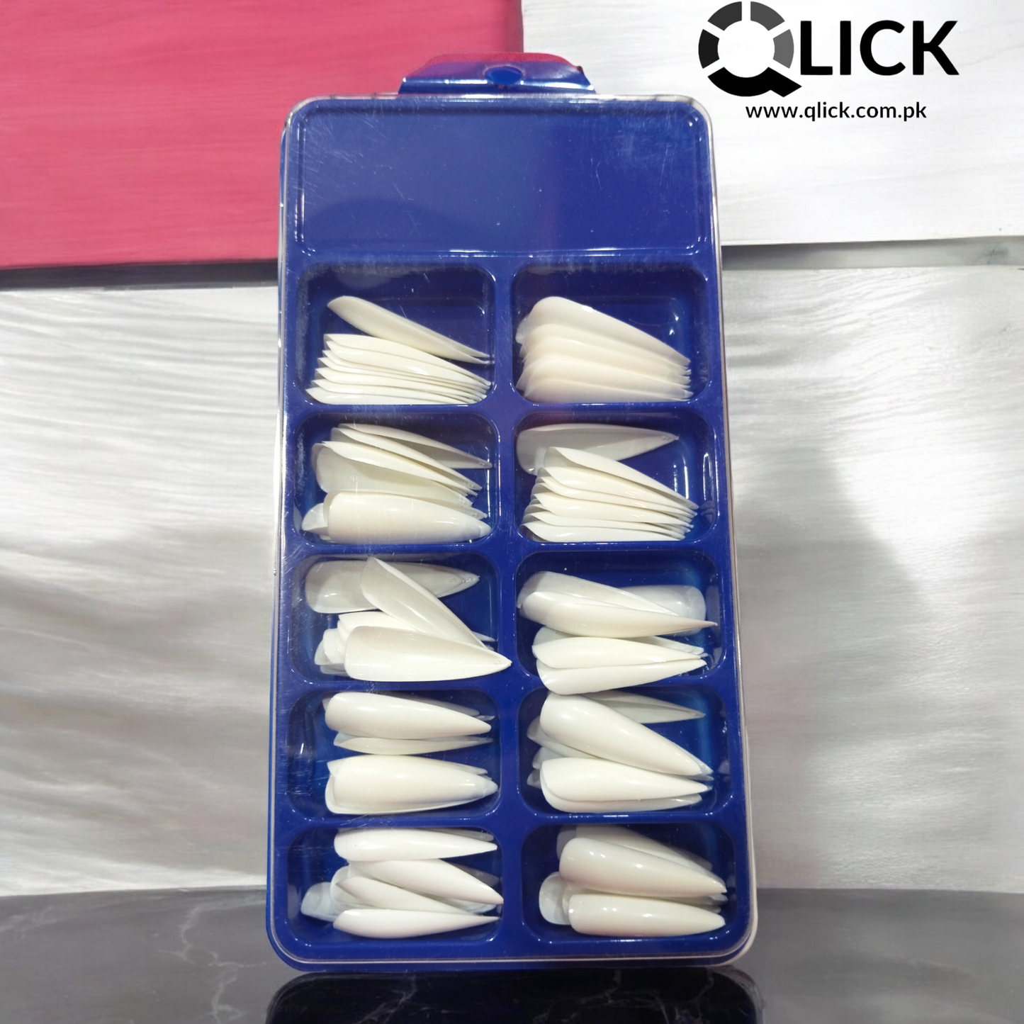 100pcs/Box Acrylic Faux fake Nails/Press on Nails+nail sheet