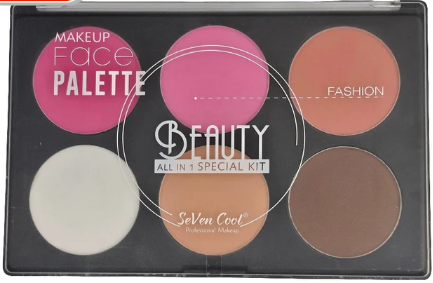 Seven Cool Professional Makeup Face palette (Beauty All-in-1 special Kit)
