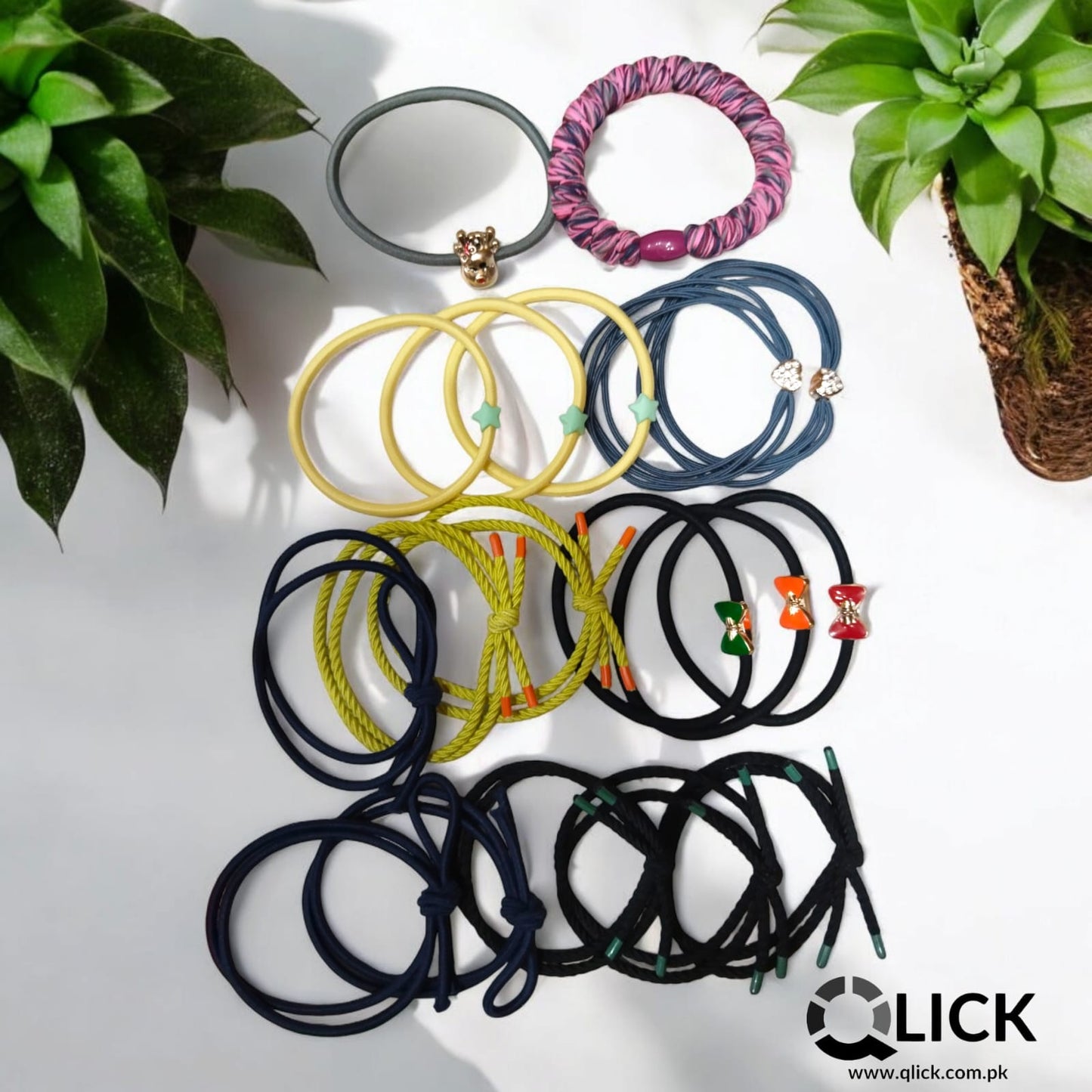 19 pcs Hair Ponies
