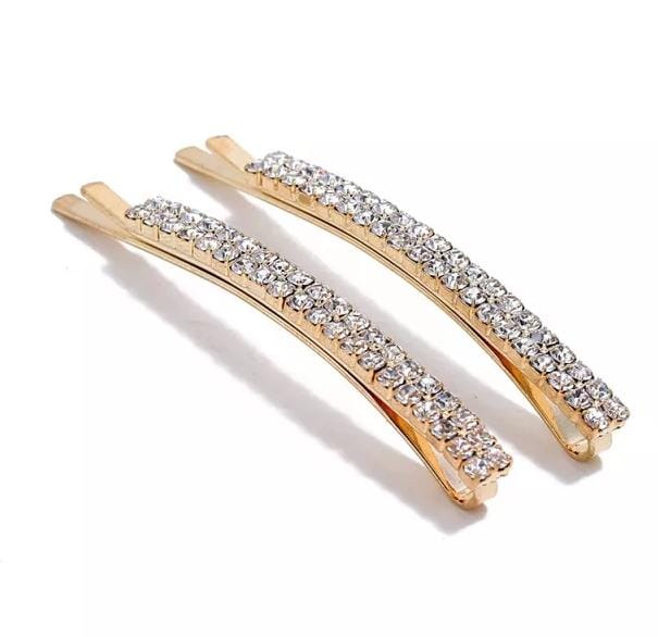 Rhinestone Bobby Pins (pair)