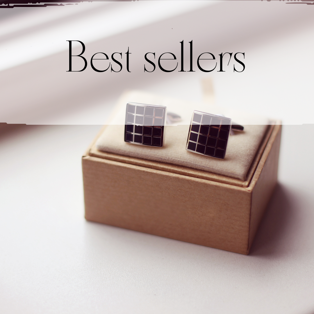 best sellers, cufflinks, metal claws, metal hair pins