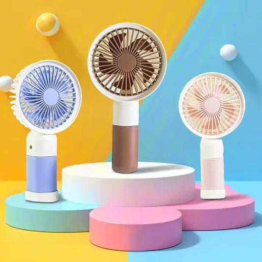 Portable Mini USB Fan – Handheld Rechargeable Air Cooler for Summer