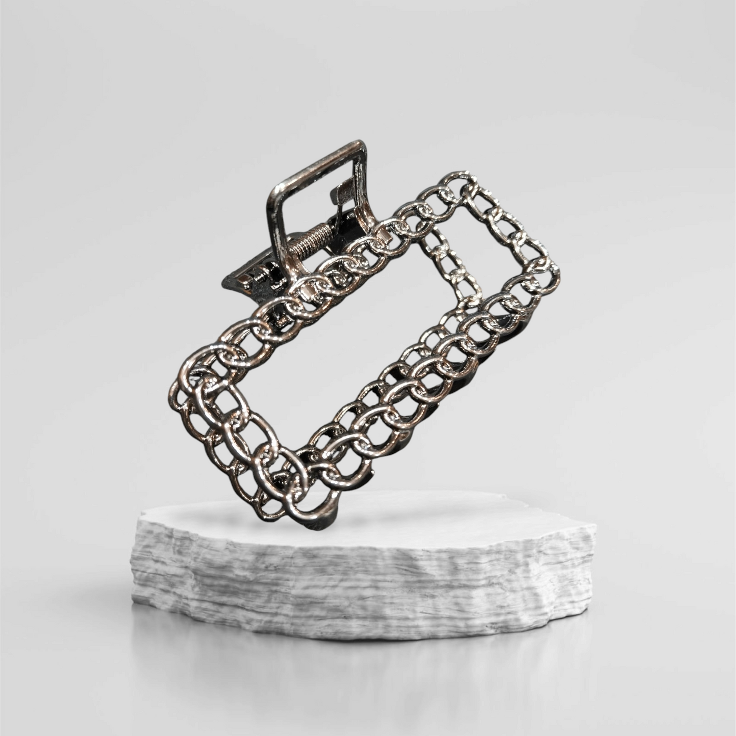 Chained Metal Claw Rectangle