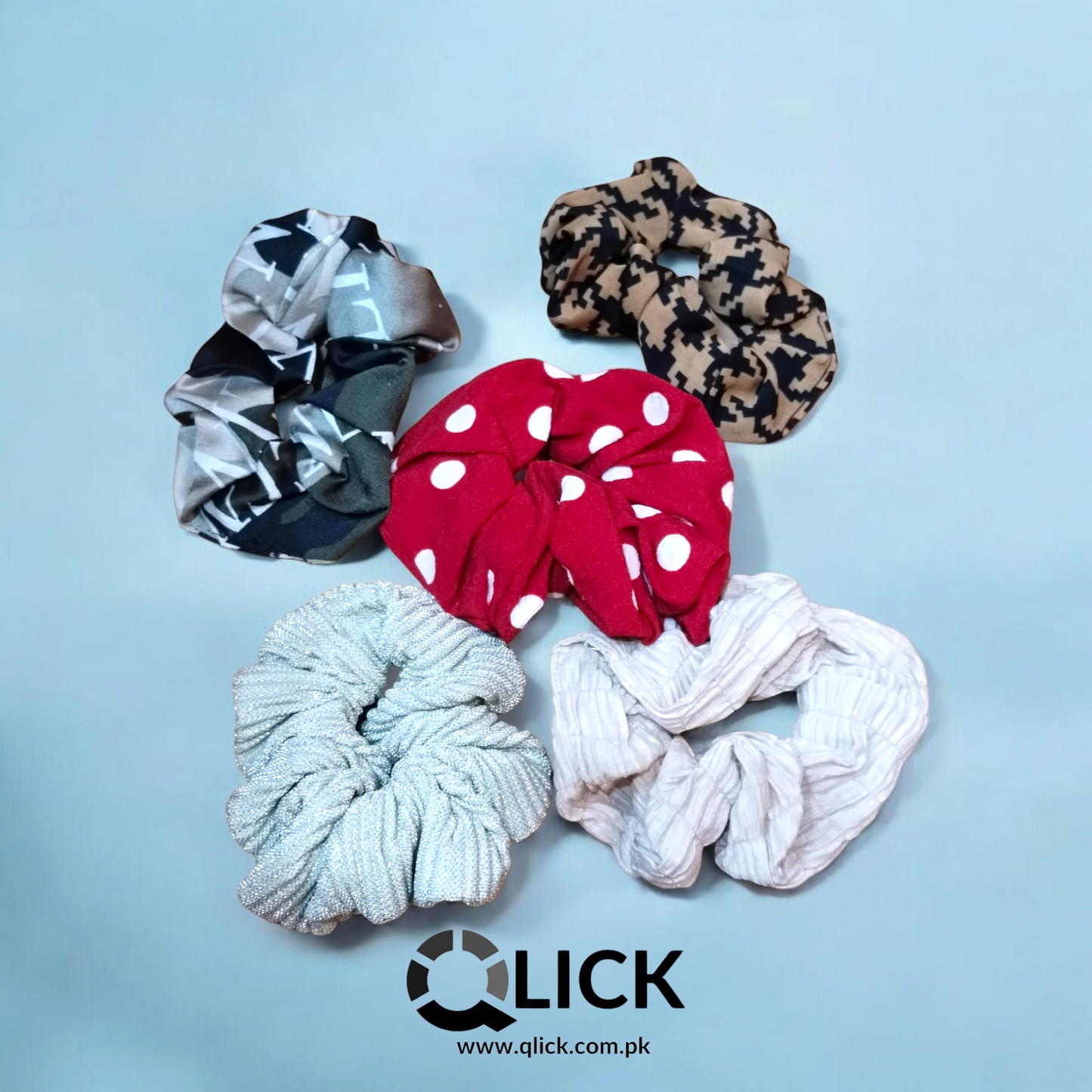 5pcs Scrunchies set#1