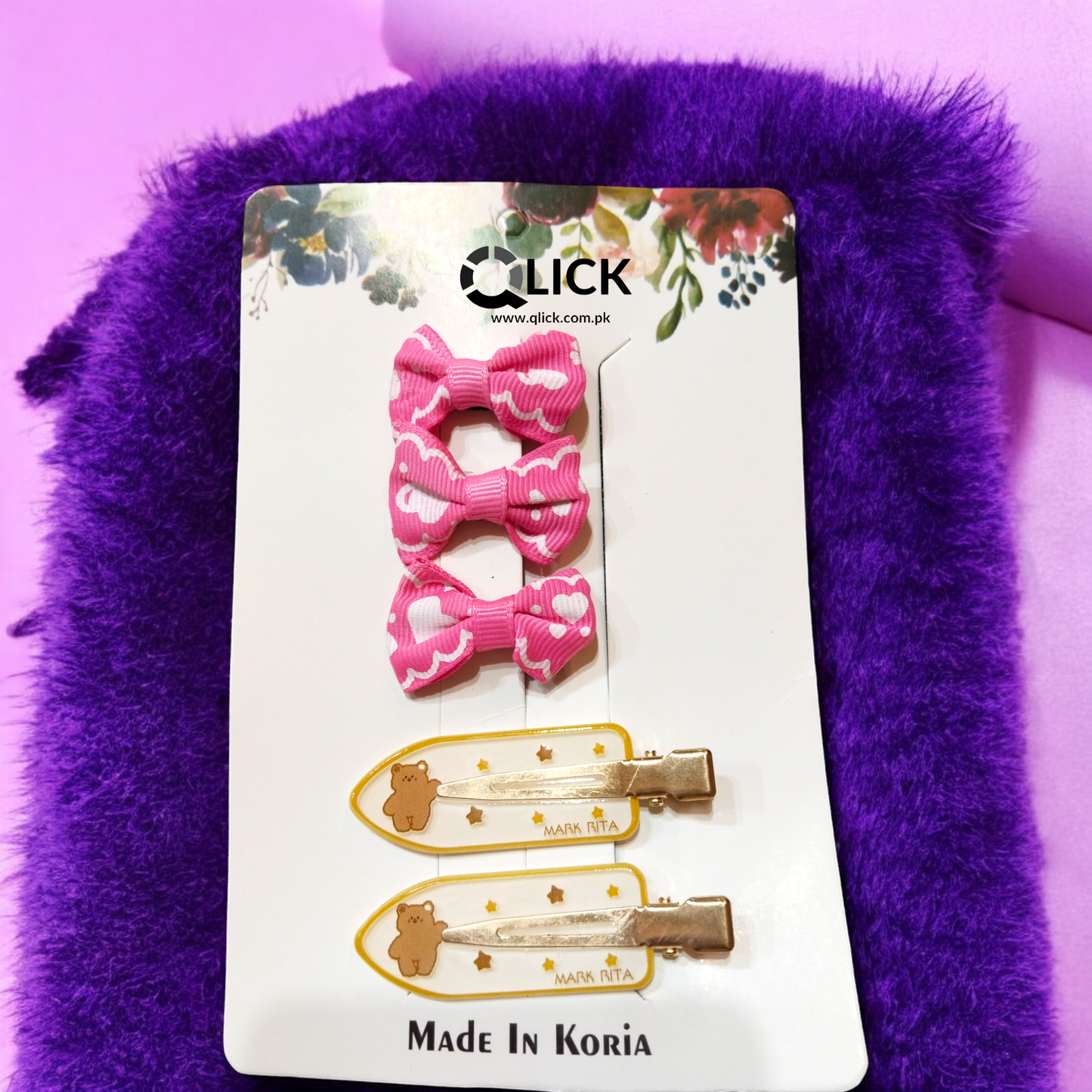 Pack of 5 Hair Clips