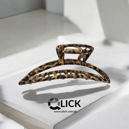 Korean Moon Shaped Metal Hair Claw/Grip