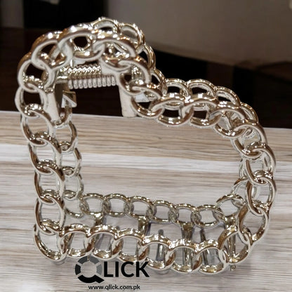 Chained Heart Shape Metal Claw