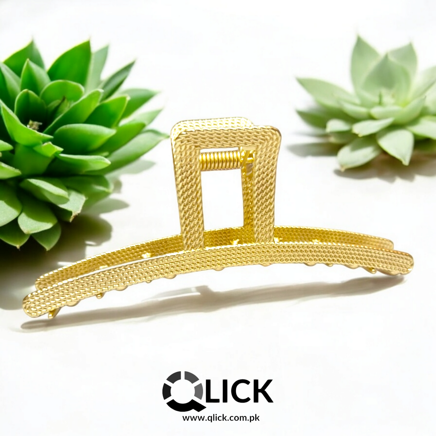 Chained Metal Hair Claw/Clip