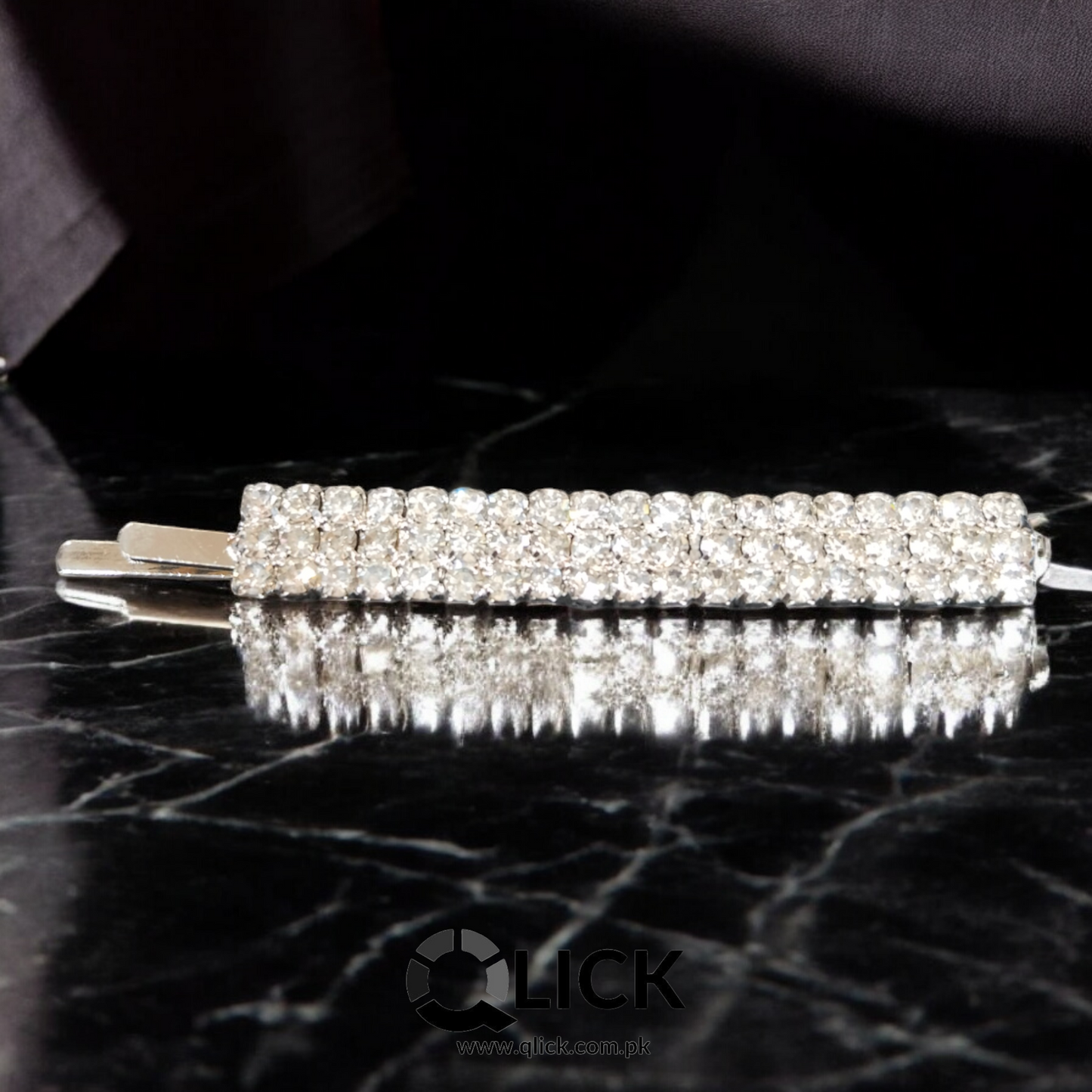 Shiny Rhinestone Bobby Pins