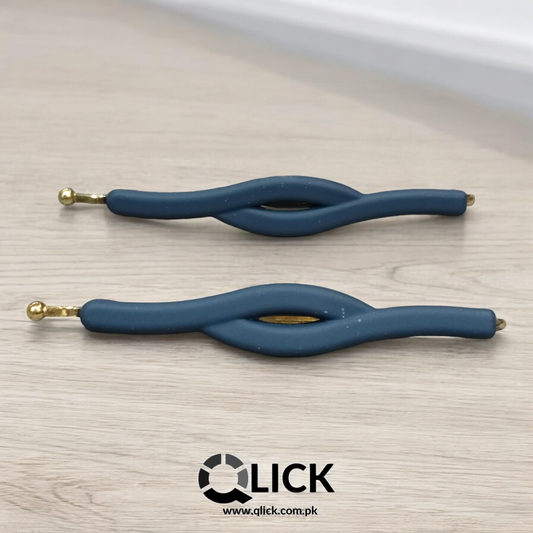 Soft Rubberized Hair Pins (pair)