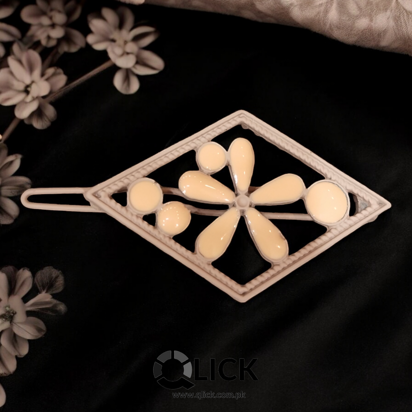 Rubberized Cute Hair Clip