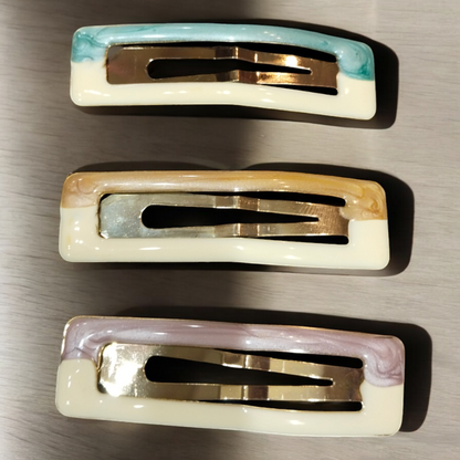 Tic Tac Hair Pins set of 3