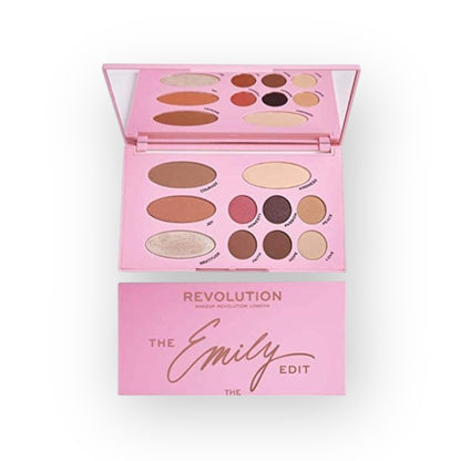 Makeup Revolution The Emily Edit- The Needs Palette| All-in-1 Face & eye Makeup