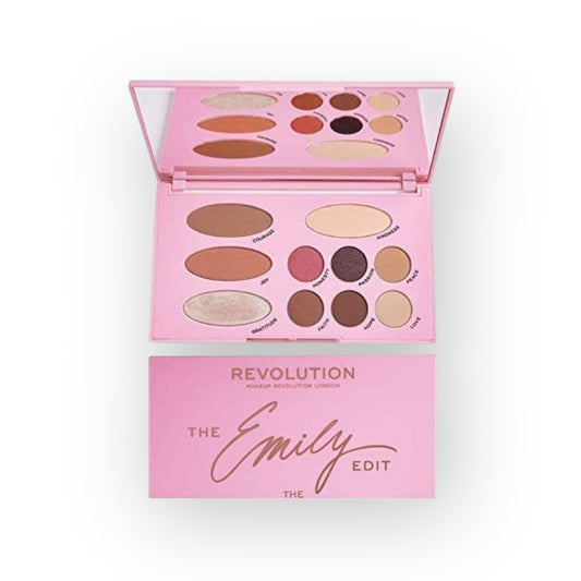 Makeup Revolution The Emily Edit- The Needs Palette| All-in-1 Face & eye Makeup