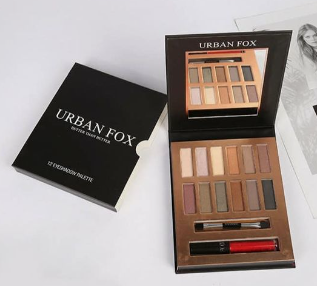 Urban Fox 12 Eyeshadow Palette (without lip gloss)
