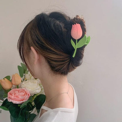 Tulip Metal Hair Claw