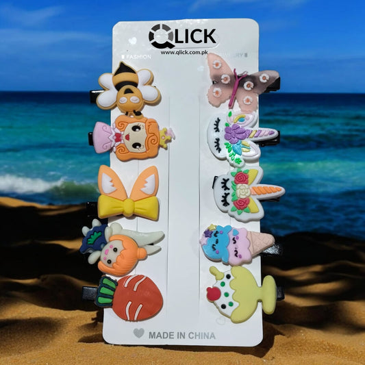 10pcs/set Hair clips/Hairpins for kids #2